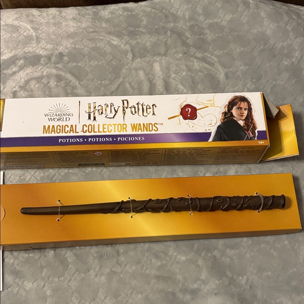 NWT Harry Potter Hermione wand new never removed from packaging